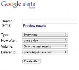 Google Alerts